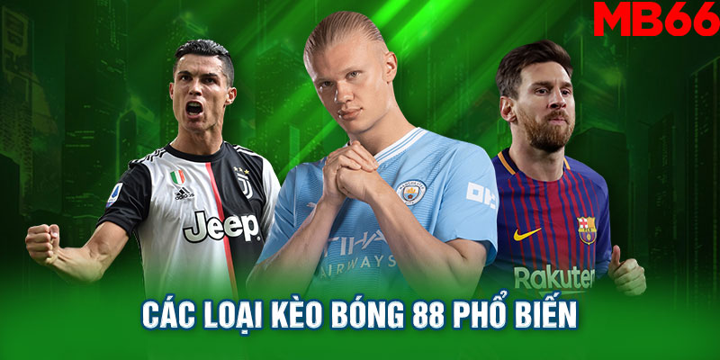 Các Loại Kèo Bóng 88 Phổ Biến